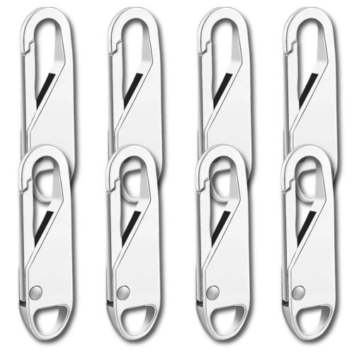 8 db ezüst színű fém cipzáras medál készlet 146168408