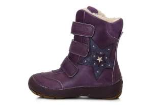 D.D.Step bélelt lány Csizma #lila 25-30 30356645