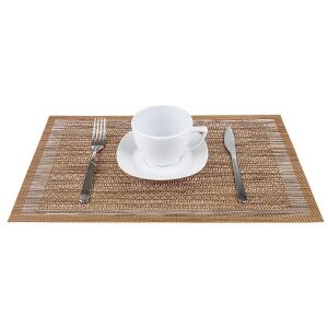 Asztali alátét 30x45 Barna rizs tányérokhoz