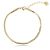 14 karátos aranyozott sebészeti acél karkötő BST1541 145183408