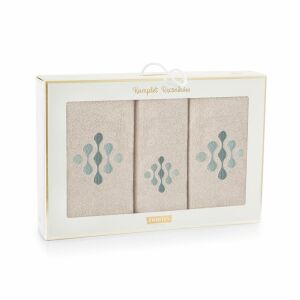 Törölközőkészlet 3 db. Púdervakondbőr 8462/5901 Zwoltex dobozban 137923316 - Zwoltex