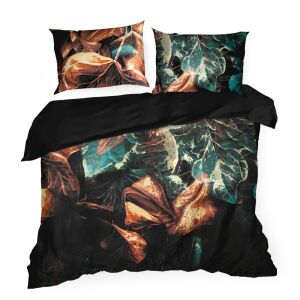 Szatén lepedők 160x200 Eva 16 fekete piros türkiz lepedő Eva Minge Eurofirany 137924088 - Ágynemű - ifjúsági és felnőtt