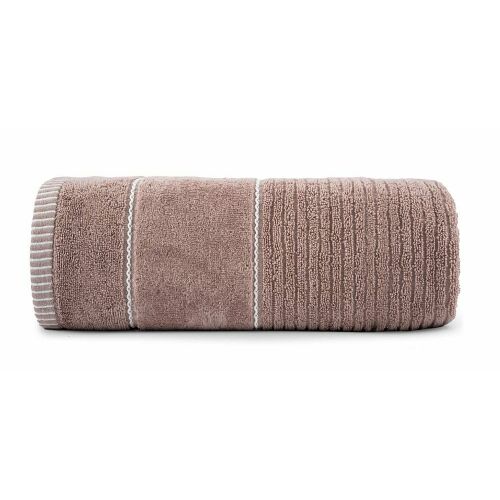 Teo púderrózsaszín kéztörlő 30x50 cm, 470 g/m2 pamut frottír törölköző - Törölköző