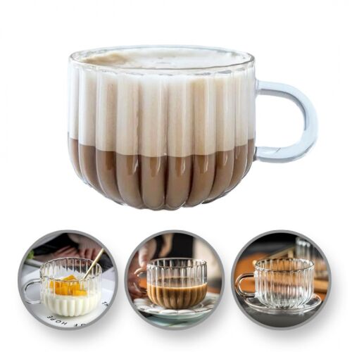 Hullámfalú bögre fogantyúval 450 ml 1db SZK83 145183670