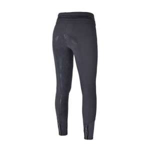 Kingsland Katja női lovas nadrág, szürke, teljes tapadás, rugalmas derékpánt - Lovaglónadrág