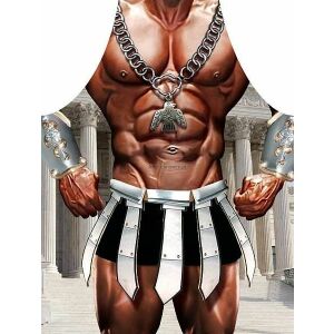 Darymex Gladiator Konyhai Kötény - Felnőtt Méret, Poliészter