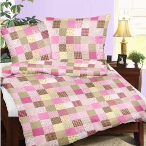 Ágyneműgarnitúra - 180x200 cm, Rózsaszín, 100% Pamut 137929279 - Ágynemű - ifjúsági és felnőtt