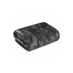Dekoratív ágytakaró 220x240 Blink 3 fekete ezüst Eurofüggöny 137929707 - Ágytakaró
