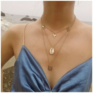 Nyaklánc több híresség kagyló N655N