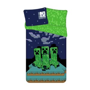Pamut ágynemű 140x200 Minecraft Sssleep Tight párnahuzat 50x70 137930637 - Ágynemű - ifjúsági és felnőtt