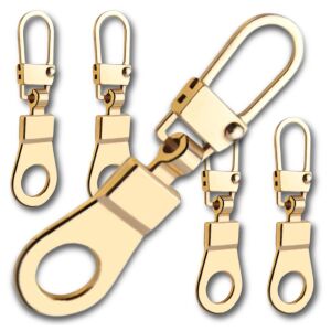 Arany fém medálok 5 db cipzáras, kerek