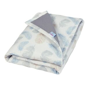 Pamut takaró 75x100 Prestige toll ekrüszürke kétoldalas 04 0660