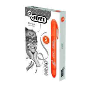 JOVI Twist narancssárga arcfesték ceruza, 5 db - Arcfesték