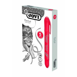 JOVI Twist Piros Arcfesték Stift, 6g, könnyű felvitel - Arcfesték