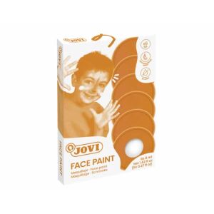 JOVI Arcfesték készlet, 6 x 8ml Fehér, gyermekbarát smink partikra és rendezvényekre - Arcfesték