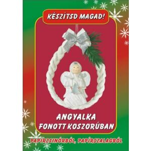 Kézműves csomag - Angyalka koszorúban
