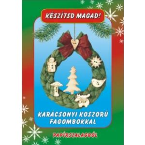 Kézműves csomag - Karácsonyi koszorú fagombokkal
