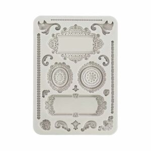 Szilikon A5 keret és tábla öntőforma kézműveshez - Stamperia