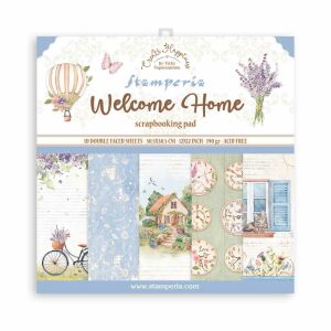 Scrapbooking tömb 10 lap cm 30,5x30,5 (12"x12") - Create Happiness Welcome Home