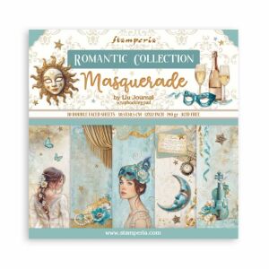 Scrapbooking tömb 10 lap cm 30,5x30,5 (12"x12") - Masquerade 137933196 - Stamperia