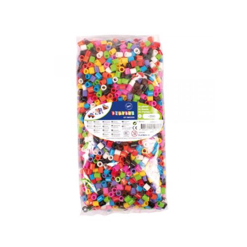 PlayBox: 9mm-es XL MIDI színes vasalható gyöngyök 2300db-os csomag