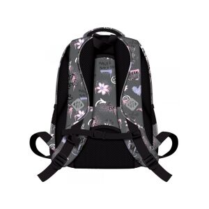 St.Right Good Vibes szürke iskolatáska, ergonomikus háttámasz, állítható pántok - Unipap