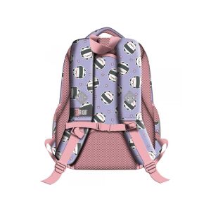 St.Right Happy Panda hátizsák, hátsó nézet, ergonomikus kialakítás, állítható pántok - Unipap