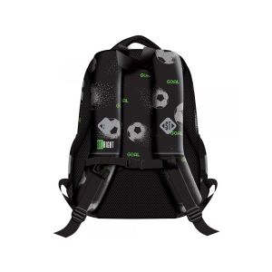 St.Right Pixel Football Iskolatáska BP26 - Hátulnézet - Unipap