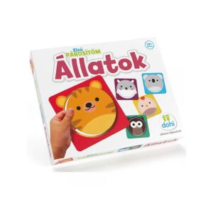Dohi Első párosítóm - Állatok párosító játék doboza. Állatos párosító játék kisgyermekeknek. - Puzzle
