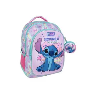 Must Team Stitch Having a Blast hátizsák lányoknak, 3 rekesszel - Luna