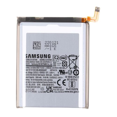 Samsung EB-BS908ABY akkumulátor csere Galaxy S22 Ultra telefonhoz, 5000mAh Li-Ion - Samsung