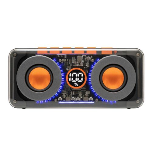 Безжичен говорител SAL MECHAPOWER с RGB LED и субуфер superbass