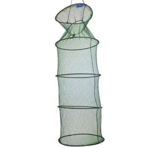 Eurostar 45x130cm Karikás Haltartó Háló, Zöld, Horgászat - Halvédelem