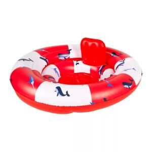 Swim Essentials baba úszógumi - Red-White whale 69 cm 137943236 - Bébi úszógumi