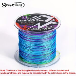 Sougayilang 4 szálas PE fonott horgászzsinór - erős, tartós és hosszú élettartamú 137951141 - Sougayilang