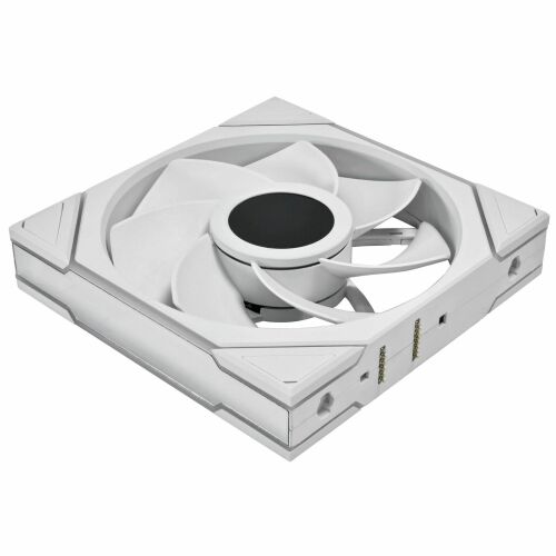Lian Li Uni Fan TL WIRELESS LCD 140 REVERSE BLADE Számítógép ház Ventilátor 14 cm Fehér 1 db
