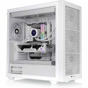 Thermaltake AX500 Full Tower Fehér PC Ház beépített alkatrészekkel - Számítógépház