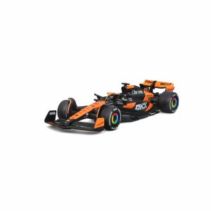 Formula 1 McLaren MCL38 modell, BBurago, 1:43, fém, részletes 137965931 - Bburago