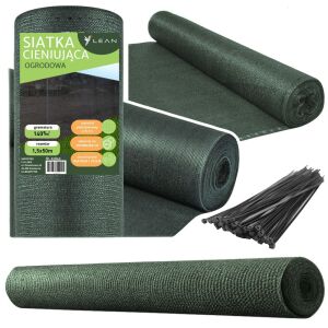 Árnyékoló Háló Kerítésre - 1.5m x 50m, Zöld, 90% Árnyékolás