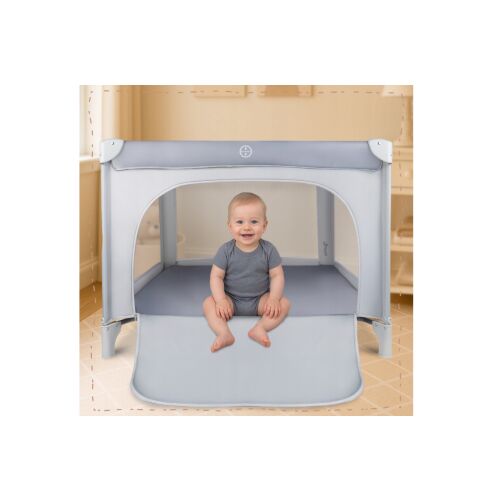 MalPlay Összecsukható Utazóágy - Matraccal és Hordtáskával, 100x100 cm 137966883