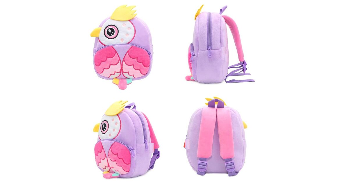 Ghiozdan Gradinita pentru Copii prescolari WePro Store, Model Papagal ...