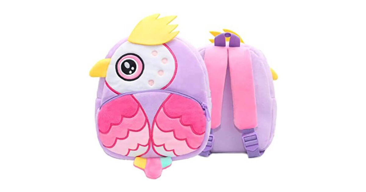 Ghiozdan Gradinita pentru Copii prescolari WePro Store, Model Papagal ...