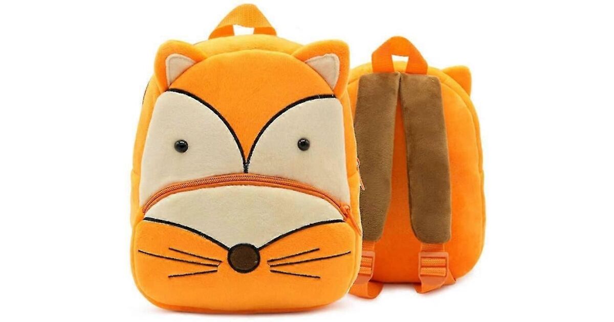 Ghiozdan Gradinita pentru Copii prescolari WePro Store, Model Vulpe ...