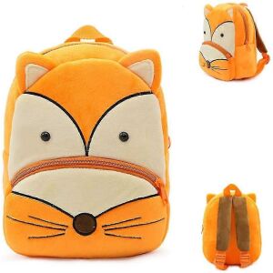 Kindergartenrucksack für Vorschulkinder WePro Store, Fuchsmodell, Plüsch, 26x24x10 137979444 - WePro Store