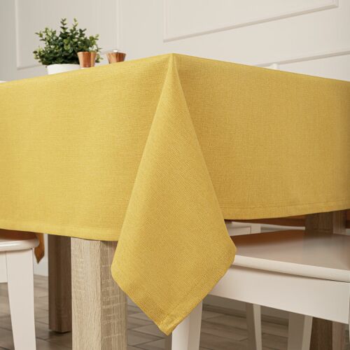 Aruba Mustár Vízálló Terítő - 140x220 cm 137980271