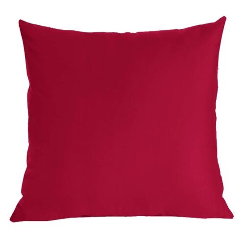 Piros Pamut Párnahuzat - 40x40 cm, Cipzáros 137980403