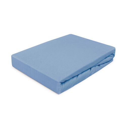 Darymex Gumis Jersey Lepedő 160x200 - Kék 146170702 - Lepedő