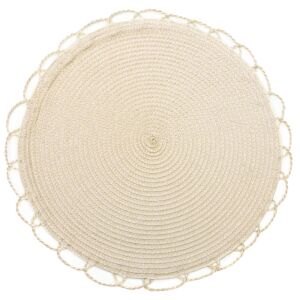 Tina Fi Asztali Szőnyeg - Bézs, 38 cm