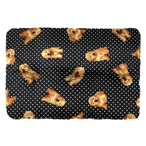 Pet Sense Labby Dots Kutya Szőnyeg - 50x70 cm, Fekete/Kutyás