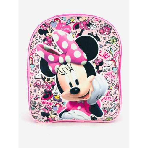 Mini Mouse Óvodai Hátizsák - Rózsaszín, Egyrekeszes
